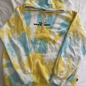 tie dye huf hoodie